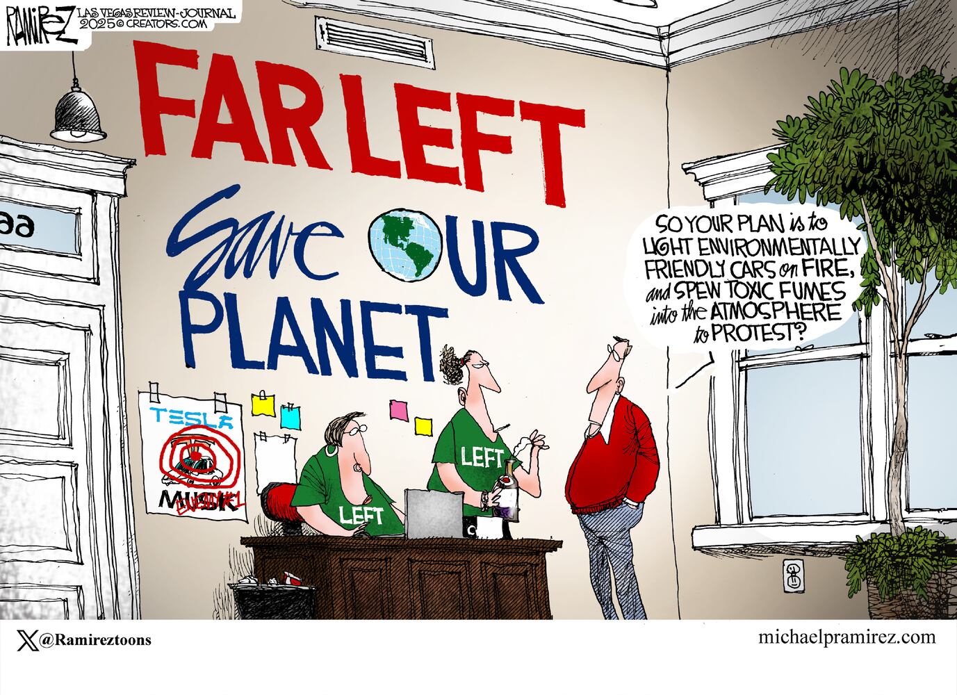CARTOONS: Michael Ramirez, March 22, 2025
