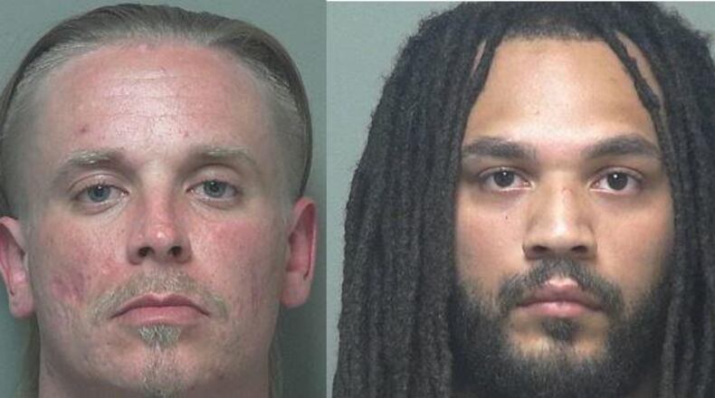 Derek Gardner, left, and Quincy Mattison