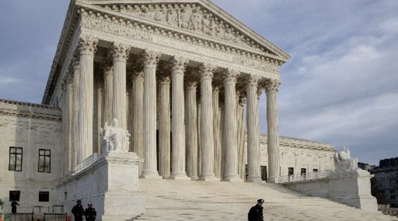 U.S. Supreme Court building.