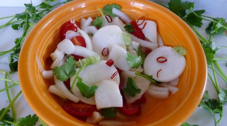 Hakurei Ceviche. Photo by Ari LeVaux.