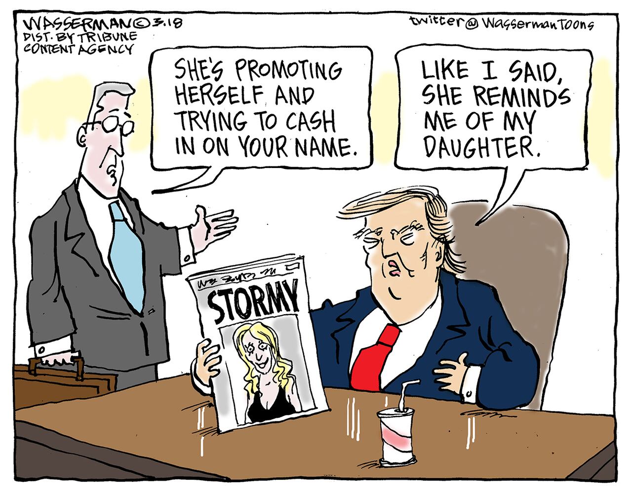 Week in cartoons: Korea, a porn star and more