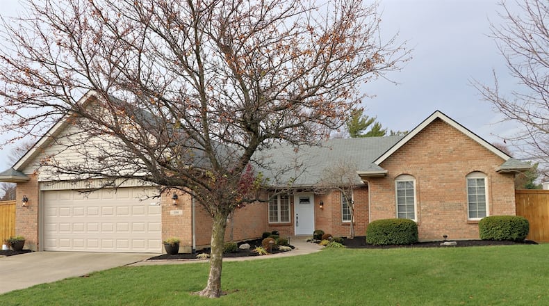 Listed for $325,000 by Sibcy Cline Realtors, the home at 104 Jacobson Court in Union has about 2,041 square feet of living space with volume ceilings and cutouts that add to the spaciousness. CONTRIBUITED