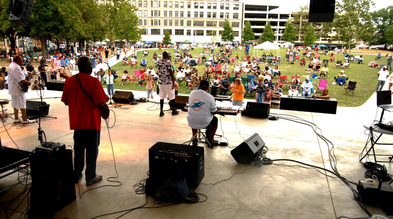 The Dayton Funk Festival returns Sunday, Aug. 14 at Levitt Pavilion in downtown Dayton. Several funk music acts will take the stage including Big Gil & the Funky All Stars, Thump Daddy Funk Band and the Larry Humphrey Band. CONTRIBUTED/DAVID A. MOODIE