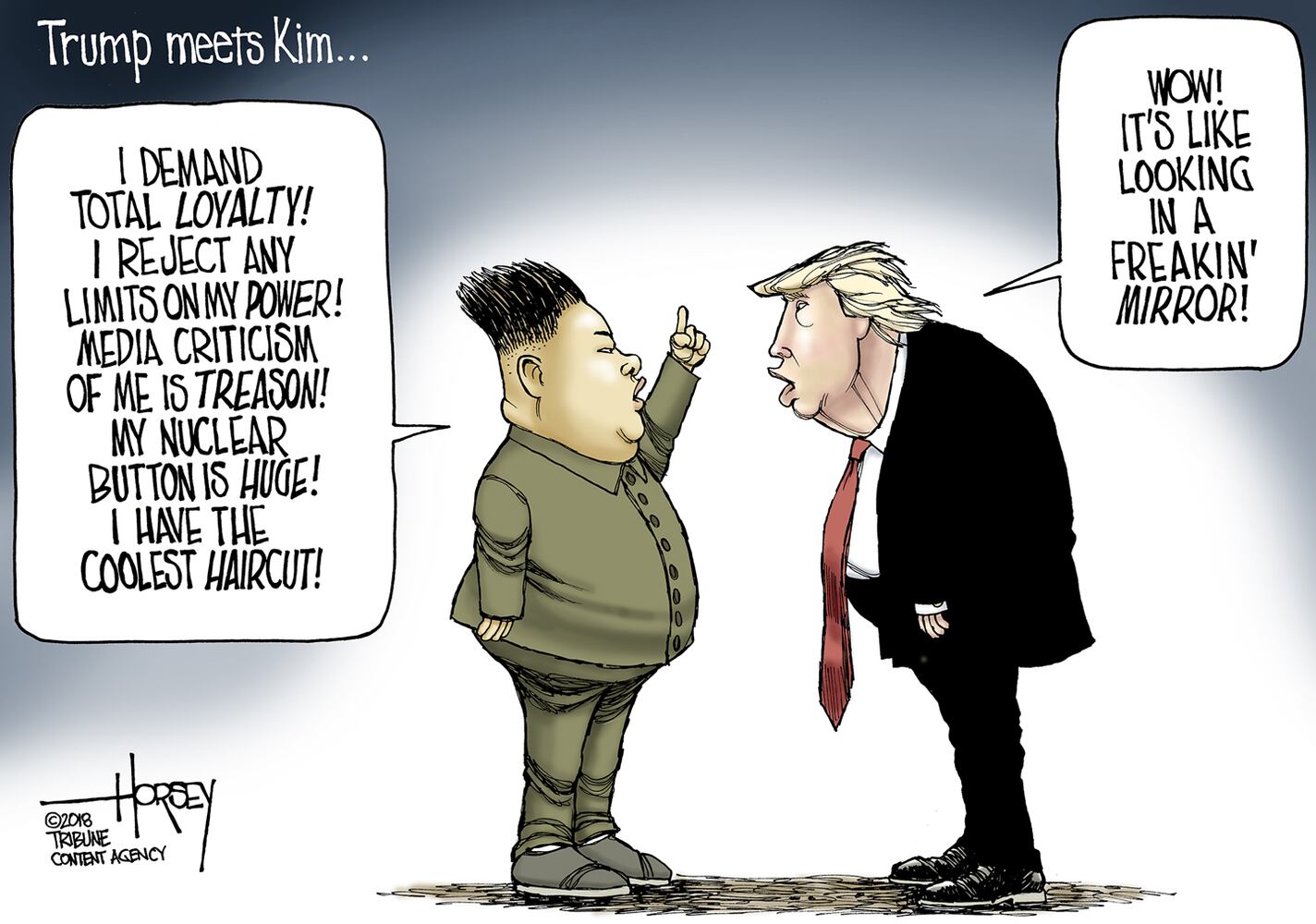 Week in cartoons: Korea, a porn star and more