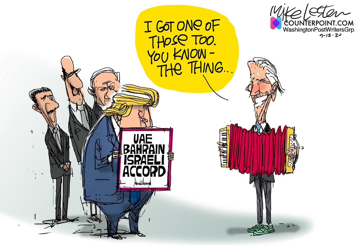FROM THE RIGHT MIKE LESTER