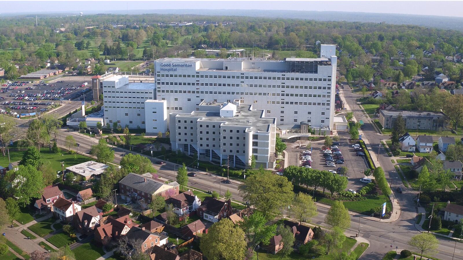 Good Samaritan Hospital in northwest Dayton. The hospital was torn down in 2018. STAFF