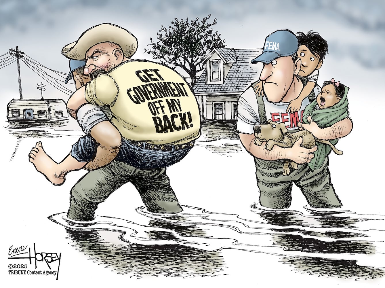 CARTOONS: David Horsey, Aug. 7, 2025