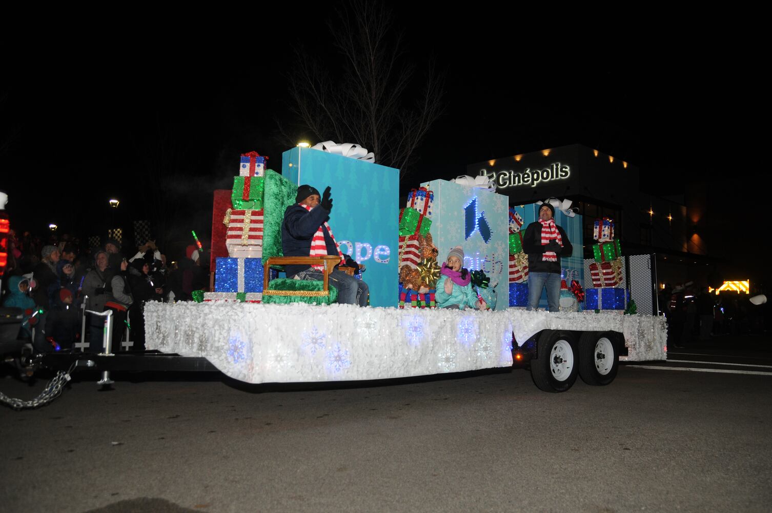 PHOTOS: Budweiser Clydesdales, Santa and more early holiday fun at Austin Landing’s tree lighting
