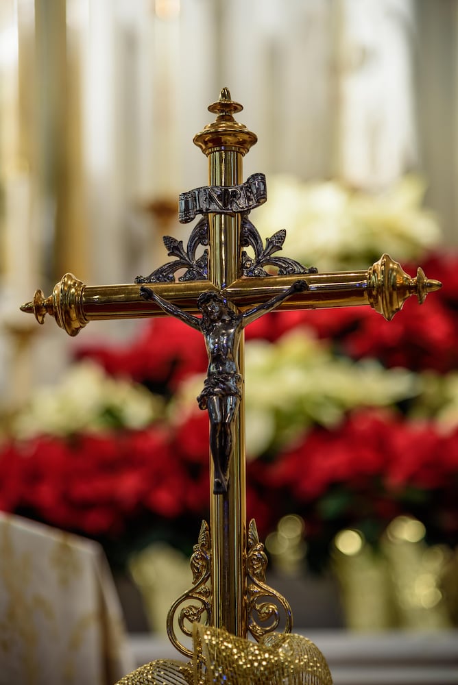 PHOTOS: See the oldest Catholic parish in Dayton decorated for Christmas