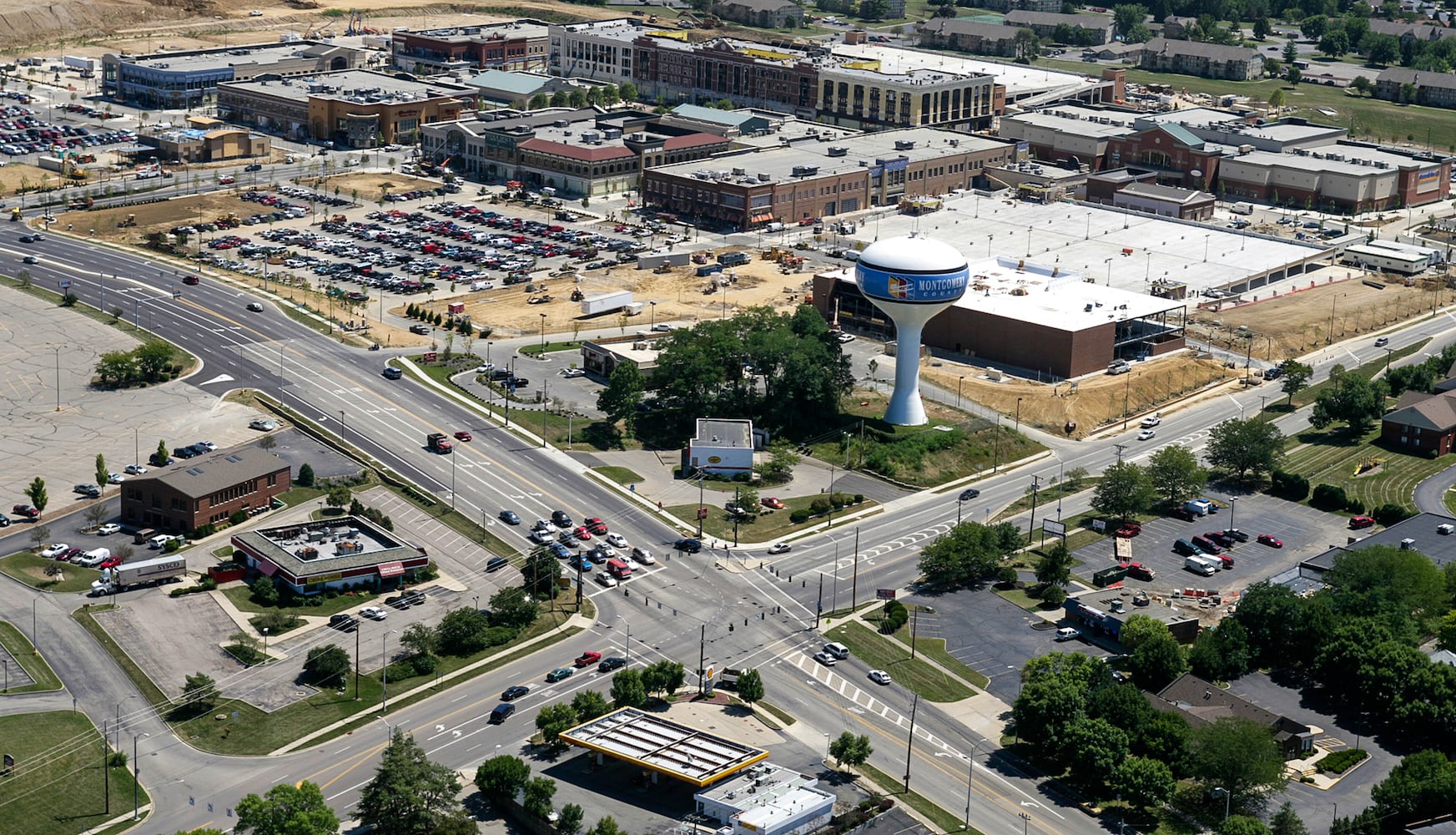 Greene Town Center opening 2006 Beavercreek