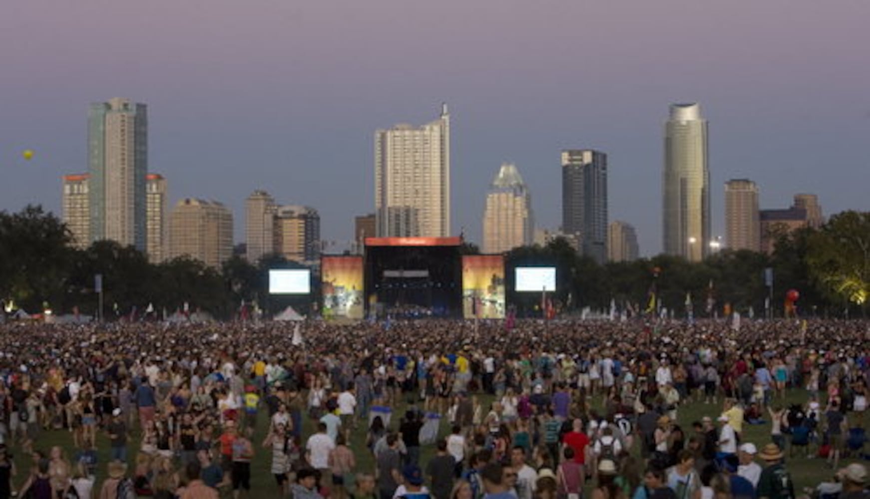 Austin's changing skyline during ACL