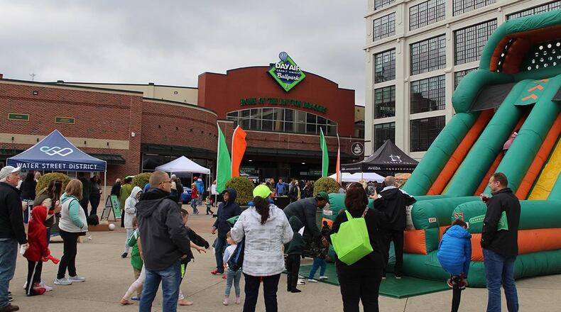 Water Street District will present its festive Party at the Plaza Friday, June 23 at Day Air Ballpark. CONTRIBUTED