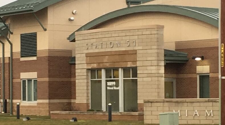 The Miami Valley Fire District s Station 51, which was temporarily closed last week, is one of the first fire houses serving Miamisburg and Miami Twp. to close when budgets are tight, according to the fire chief. NICK BLIZZARD/STAFF