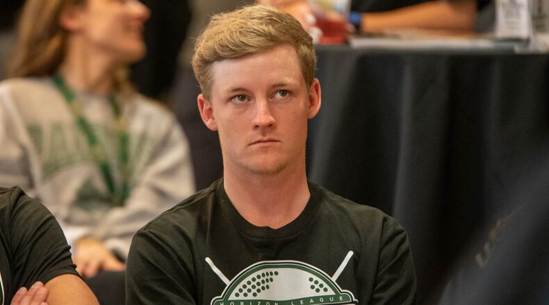 Carroll High School product Tyler Goecke is transferring from Wright State to North Carolina for his final season of college golf. WSU Athletics photo