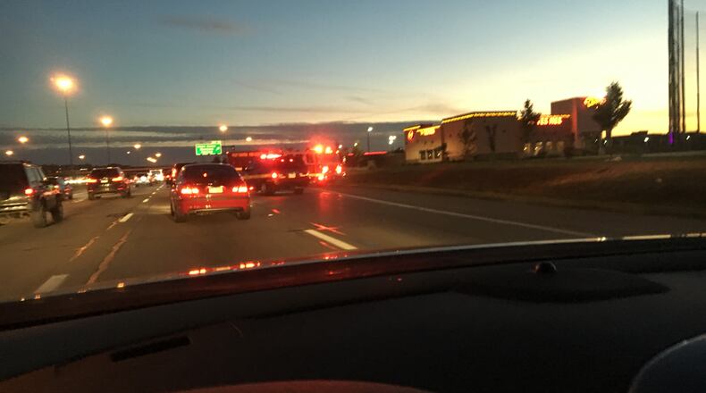 A fatal crash on southbound Interstate 75 in West Chester Twp. shut down the highway for hours Monday morning.