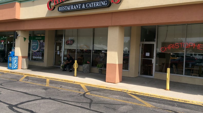 Christopher’s Restaurant & Catering, Kettering. (MICHELLE FONG/STAFF)