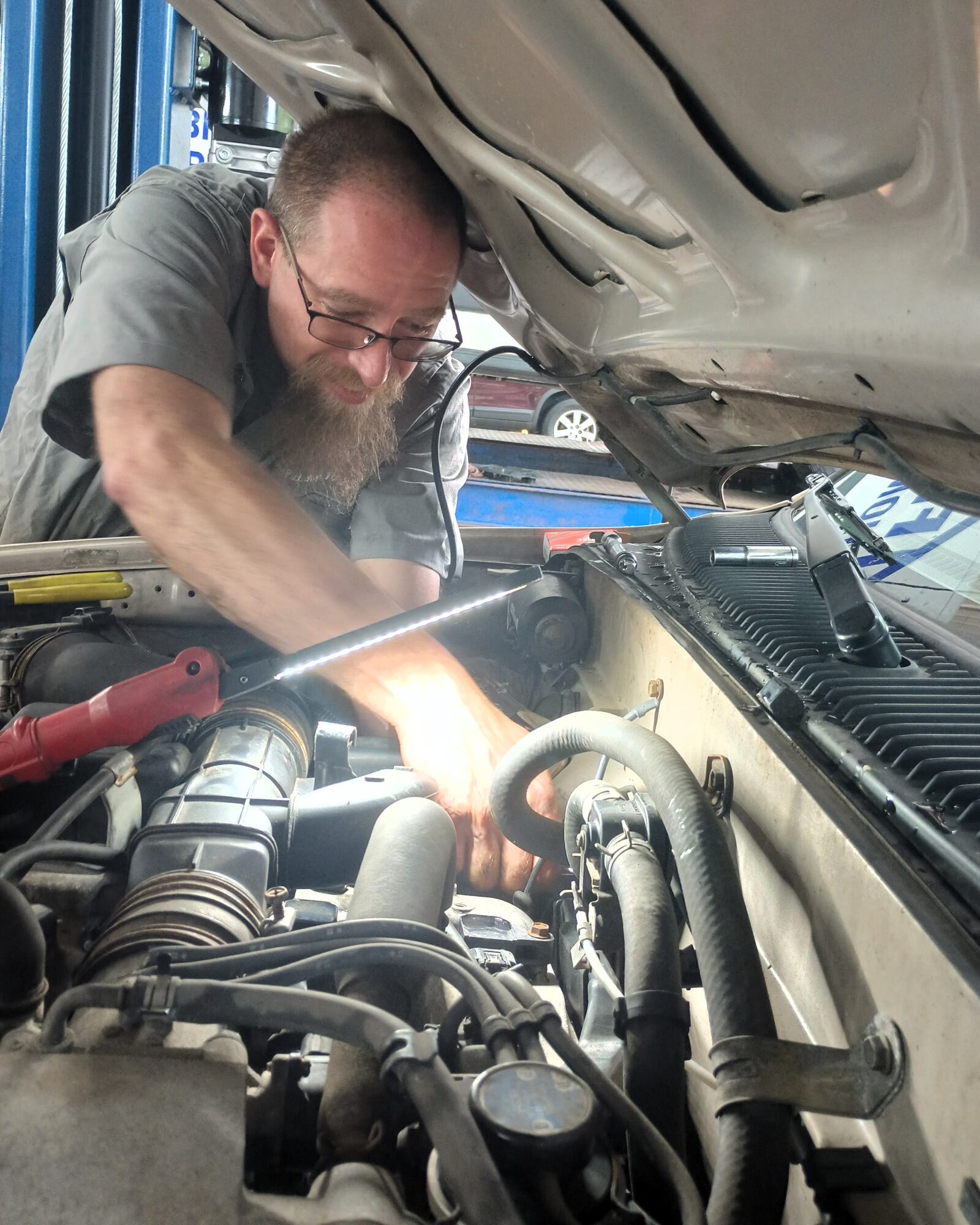 Auto shop Pitt Stop Xenia celebrates its reopening Saturday, June 1. CONTRIBUTED