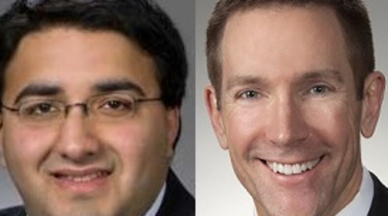 State Rep. Niraj Antani and State Rep. Jim Butler