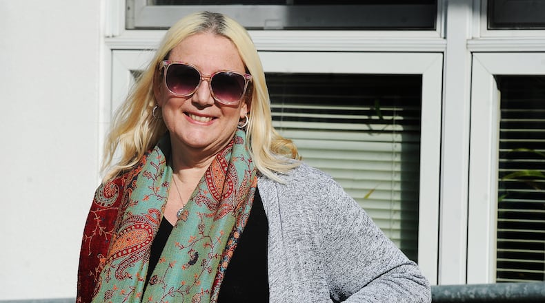 Starla Biltz, of Miamisburg, is the founder of Bonnie's Hope. The group helps families in need throughout the region by connecting them with people who want to help them by donating items or money. MARSHALL GORBY/STAFF