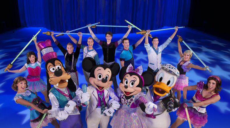 Disney on Ice Reach for the Stars will skate into Cincinnati for shows at U.S. Bank Arena Oct. 26-29. CONTRIBUTED