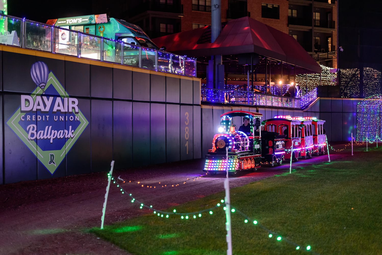 PHOTOS: Deck the Diamond at Day Air Ballpark