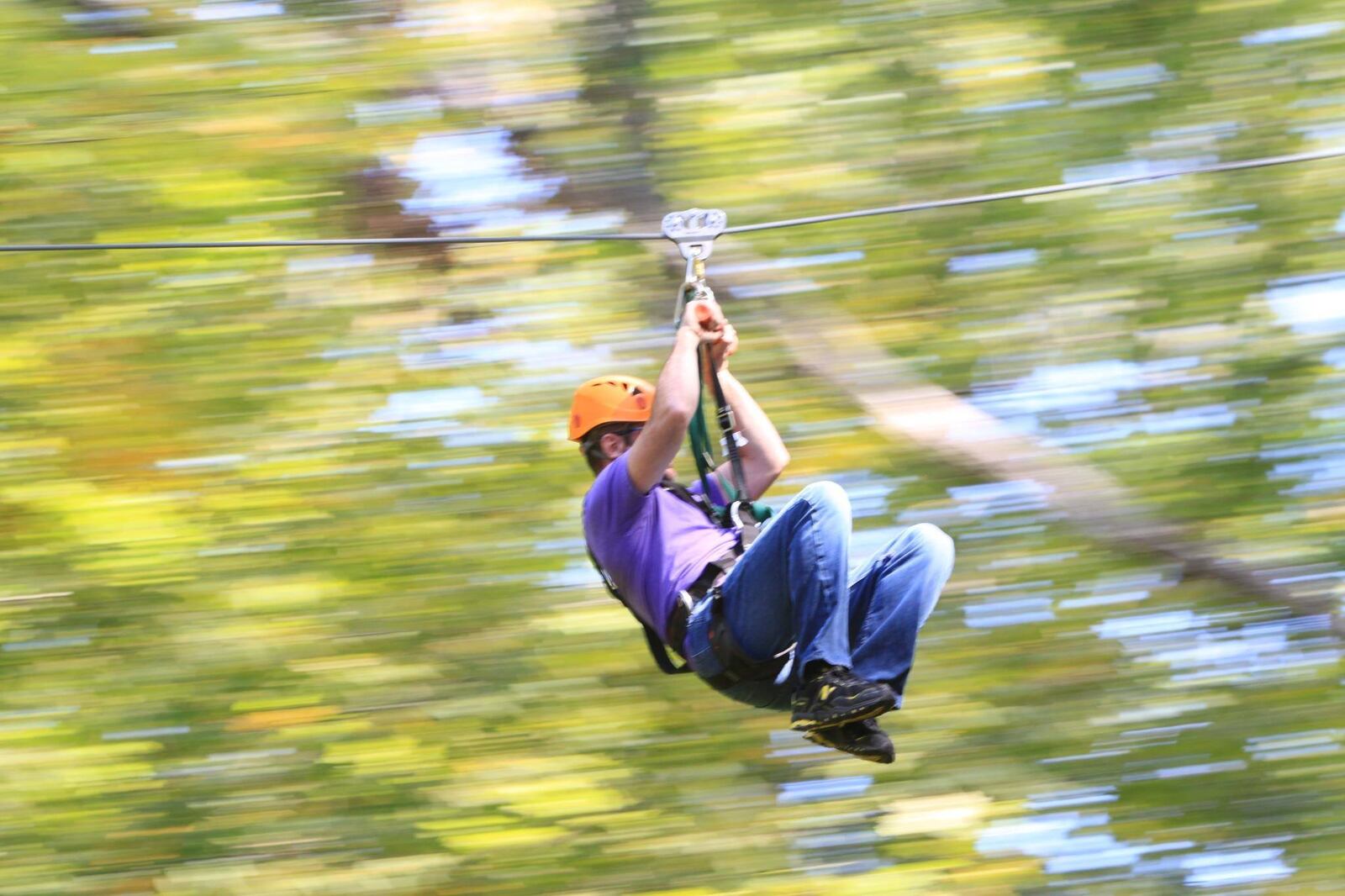 The newest adventure destination to central Ohio, ZipZone Outdoor Adventures is a hands free, guided zip line tour in the treetops of Camp Mary Orton. (Source: ZipZone Facebook)