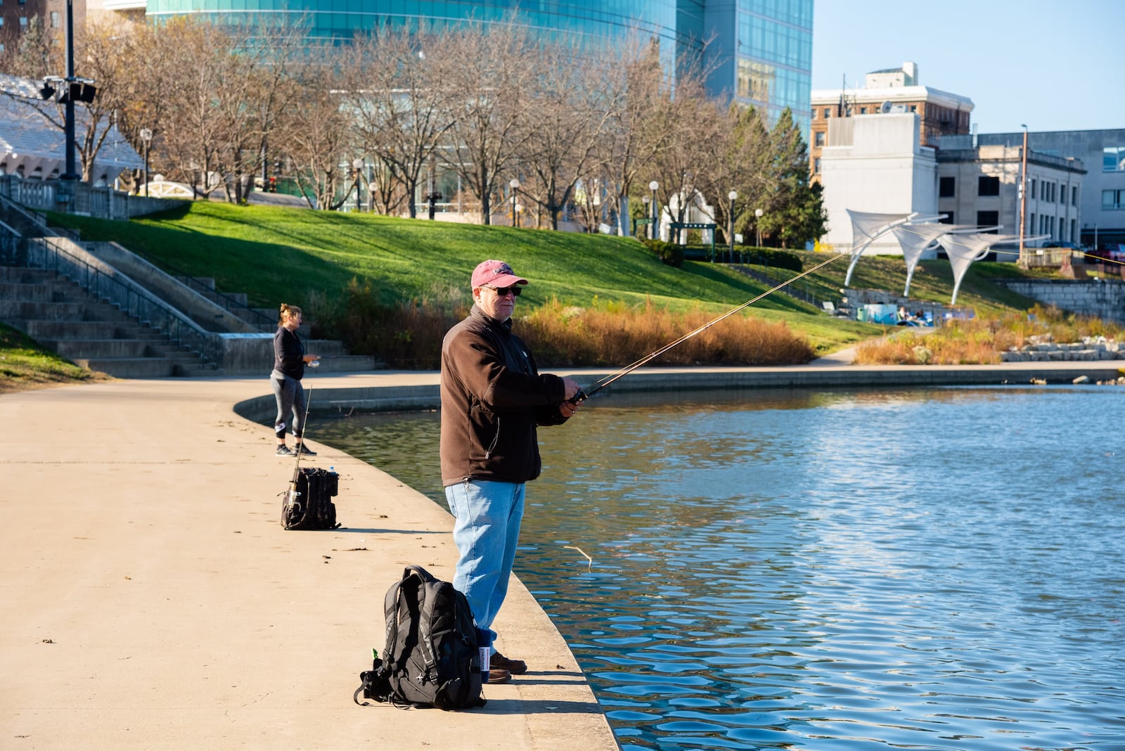 The Great Miami River is just one of the many fall fishing hotspots in the area. CONTRIBUTED Five Rivers MetroParks