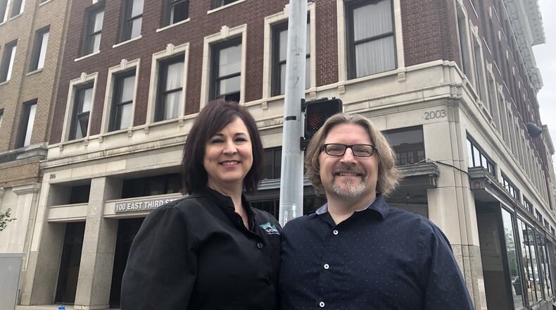 Maria and Eric Walusis plan to open a new restaurant called Paradox in the downtown Fire Blocks District. CORNELIUS FROLIK / STAFF