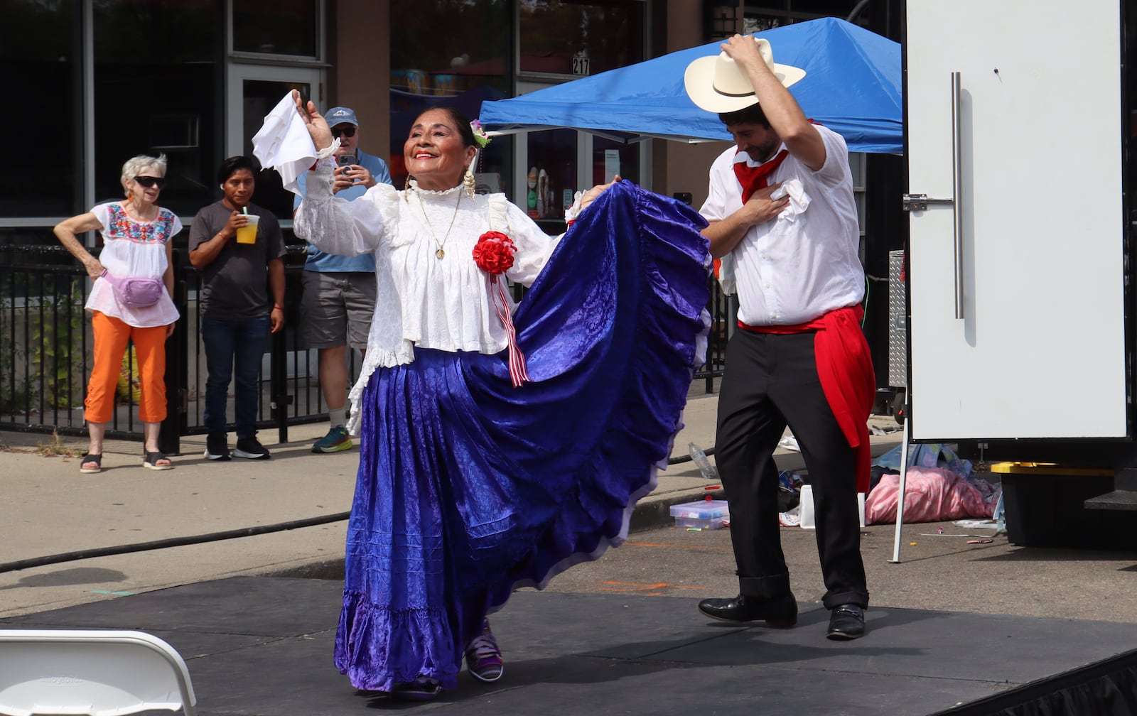 Hundreds gathered in Dayton to celebrate the 24th Hispanic Heritage Festival Saturday, Sept. 20, 2025. JESSICA OROZCO/STAFF