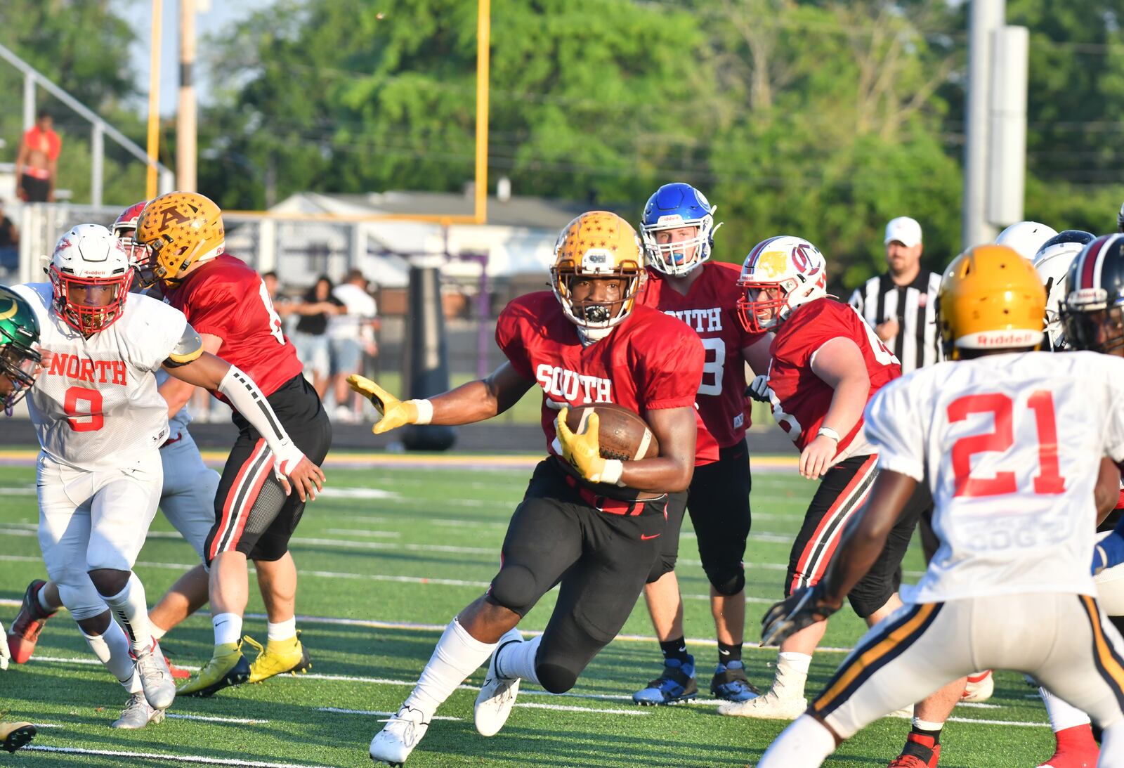 Alter's Brandon McDonald was named offensive back of the game. Greg Billing/Contributed