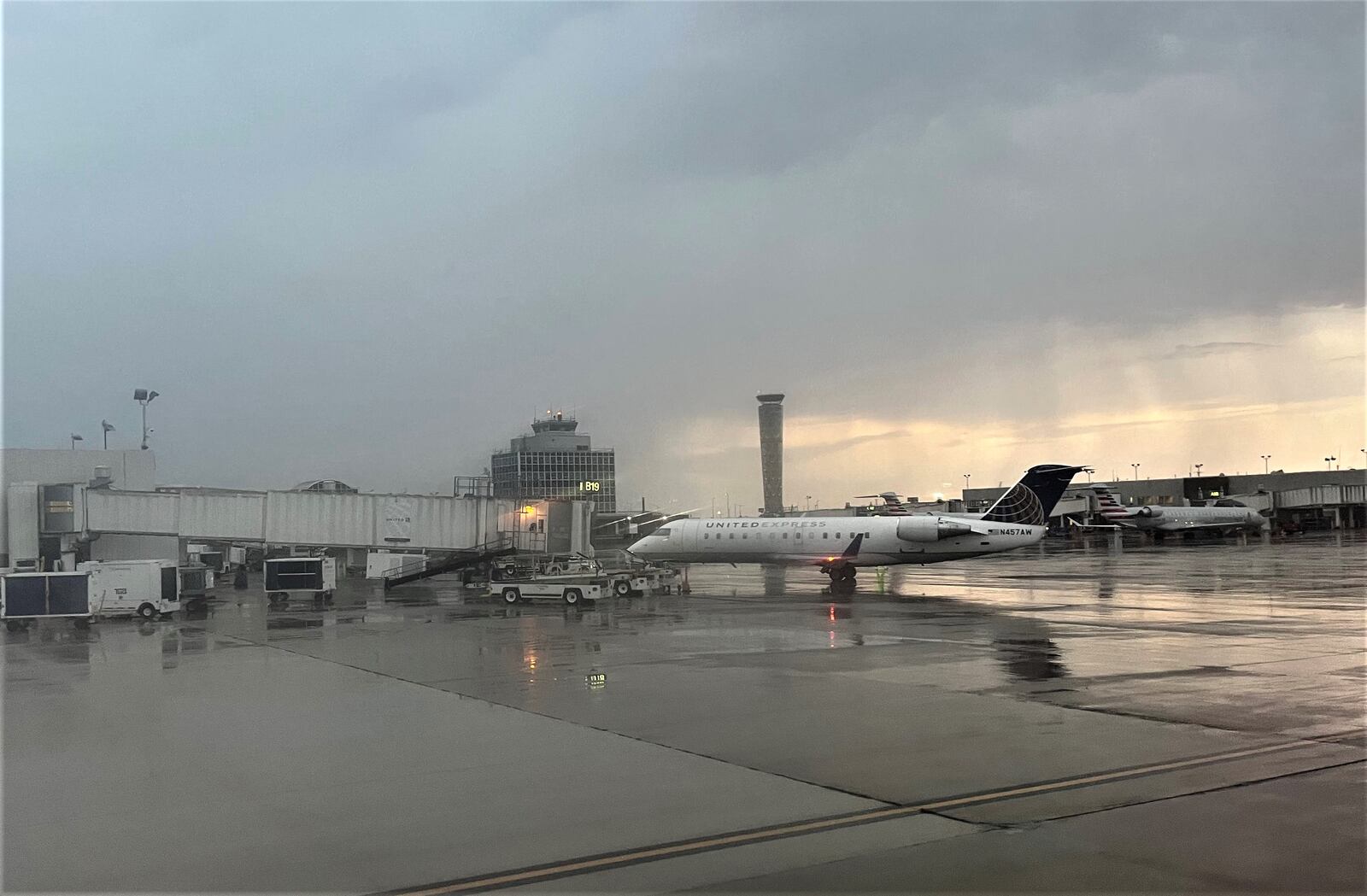 The tarmac at the Dayton International Airport. CORNELIUS FROLIK / STAFF