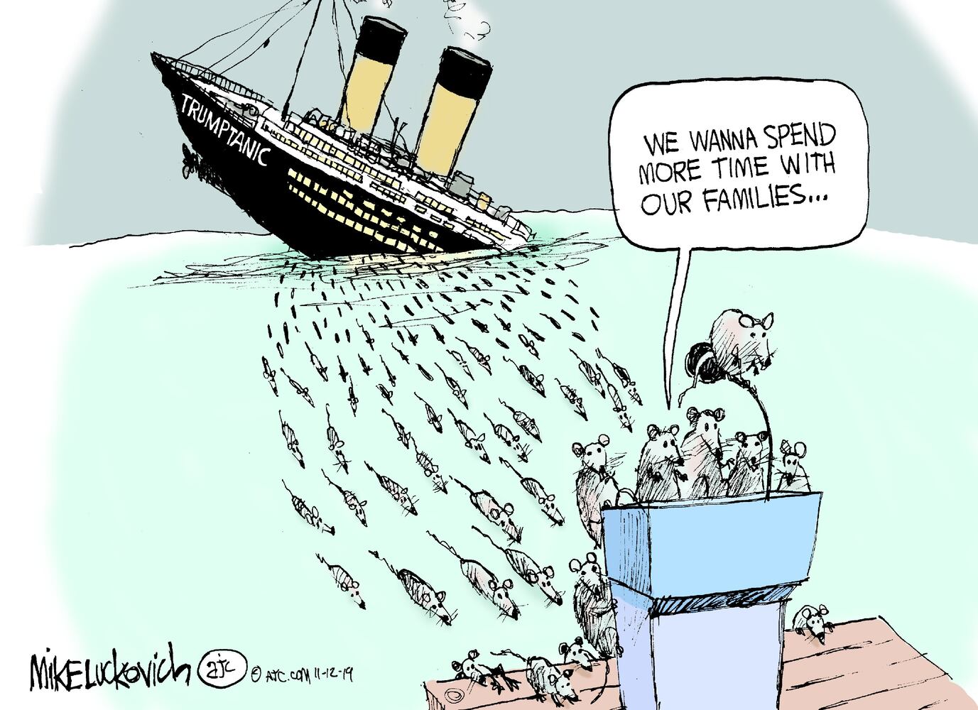Week in cartoons: Impeachment, Jim Jordan and more