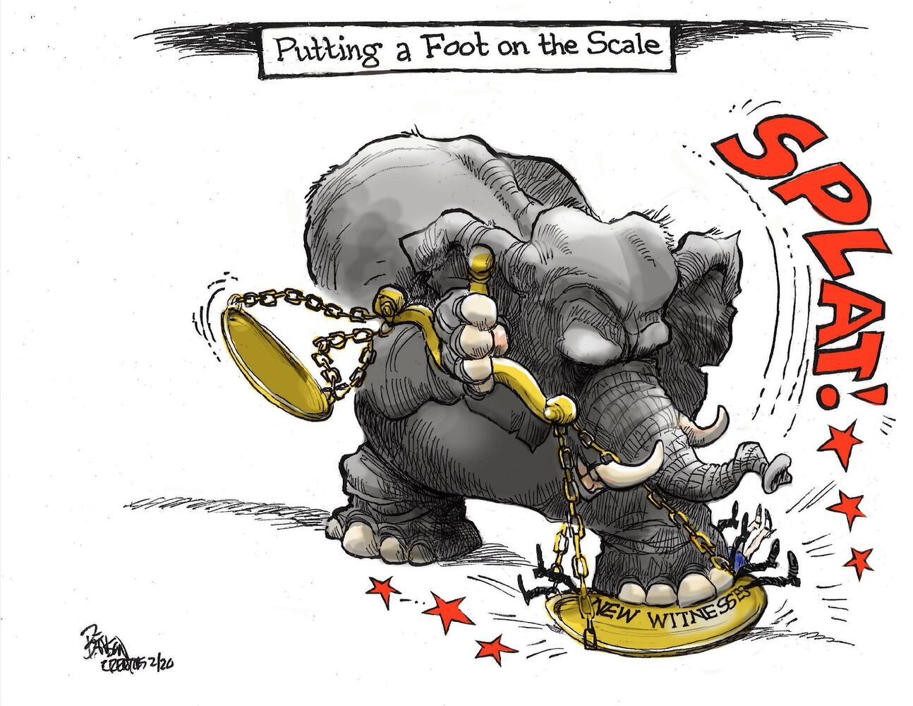 Week in cartoons: Iowa caucus, impeachment acquittal and more