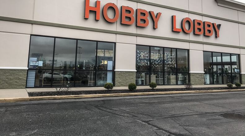 Several area Hobby Lobby stores reopened on Monday.