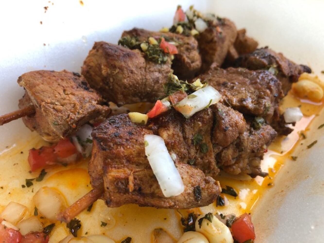 PHOTOS: Fino Sur Peruvian Street Food in the Cross Point Centre in Centerville