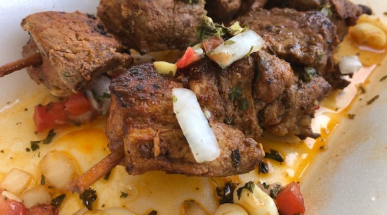 Fino Sur Peruvian Street Food, the only restaurant in the Dayton area that specializes in the dishes of Peru, is now open in the Cross Point Centre in Centerville.