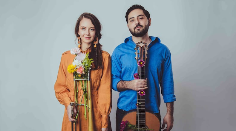 Natalie Cressman & Ian Faquini. Photo credit: Lauren Desberg