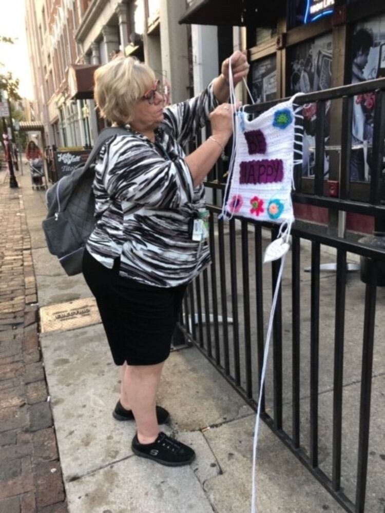 PHOTOS: Yarn bombs spread message of hope in aftermath of tragedy