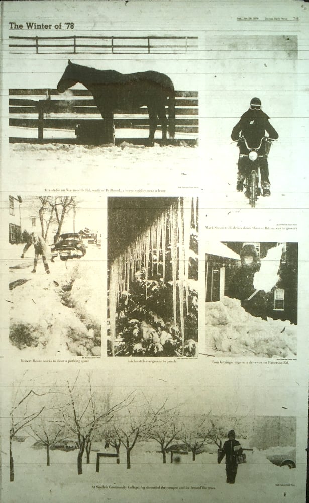 1978 blizzard newspaper pages