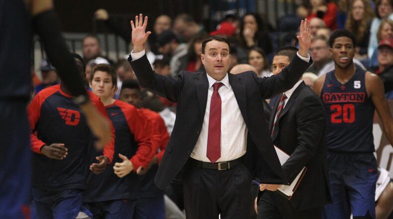 Dayton against St. Bonaventure on Jan. 3, 2017.