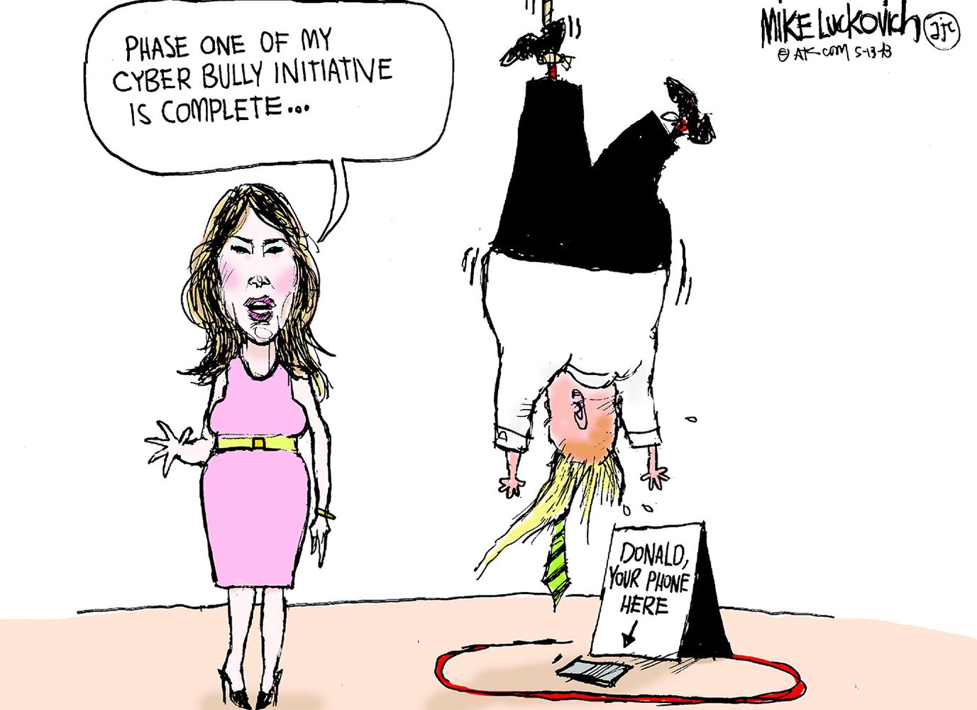 Week in cartoons: Sports betting, swamp draining and more