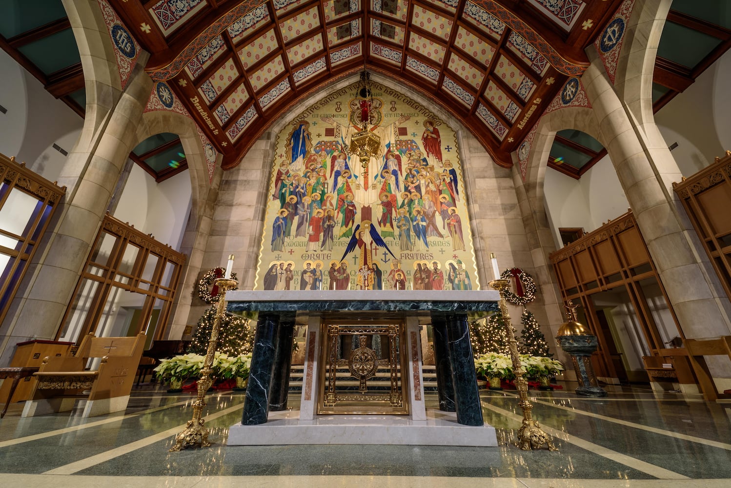PHOTOS: A look inside St. Anthony of Padua Catholic Church decorated for Christmas