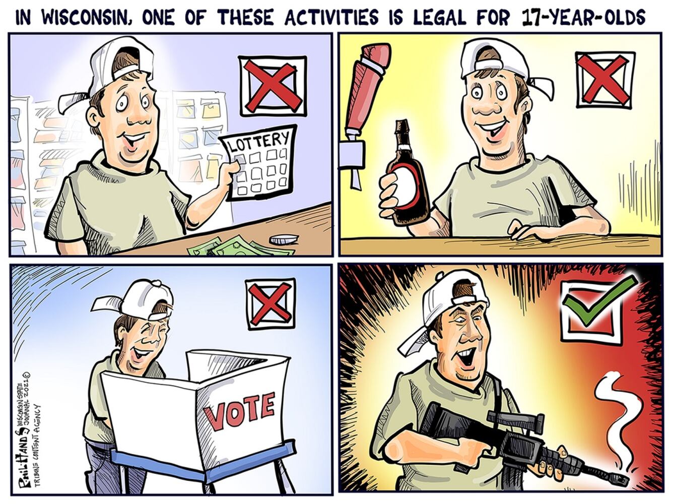 WEEK IN CARTOONS: Rittenhouse trial, Big Bird and more