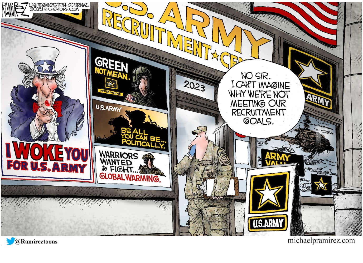 CARTOONS: Michael Ramirez, July 16, 2023