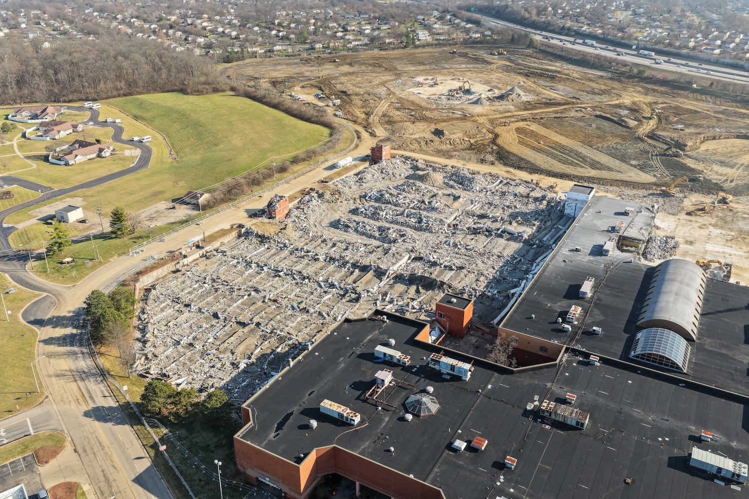 010726 Forest Fair Mall demolition