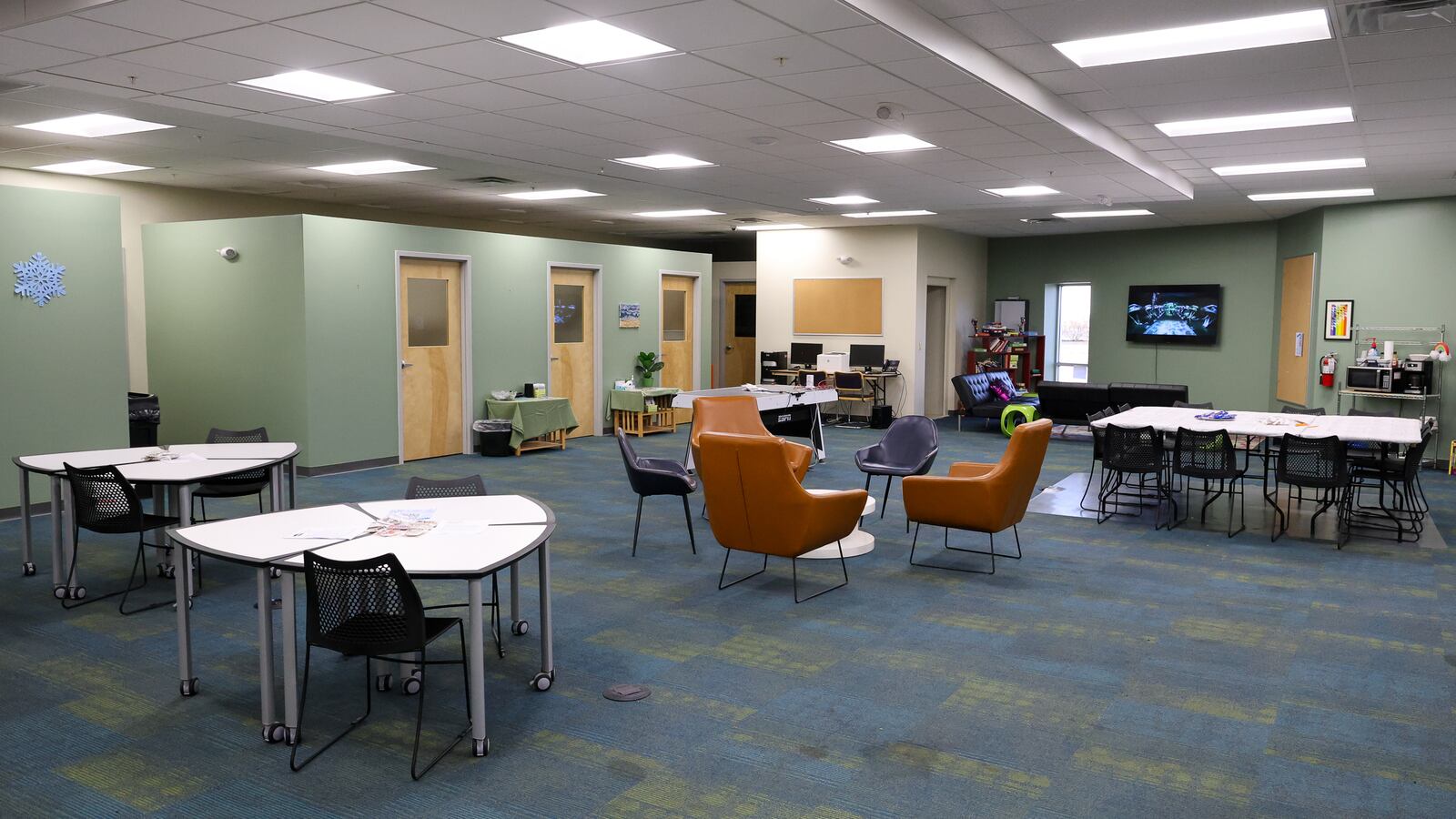 Aside from its shelter, Daybreak has an opportunity zone for youth. It offers employment and education programs at the center, in addition to other functions. BRYANT BILLING/STAFF