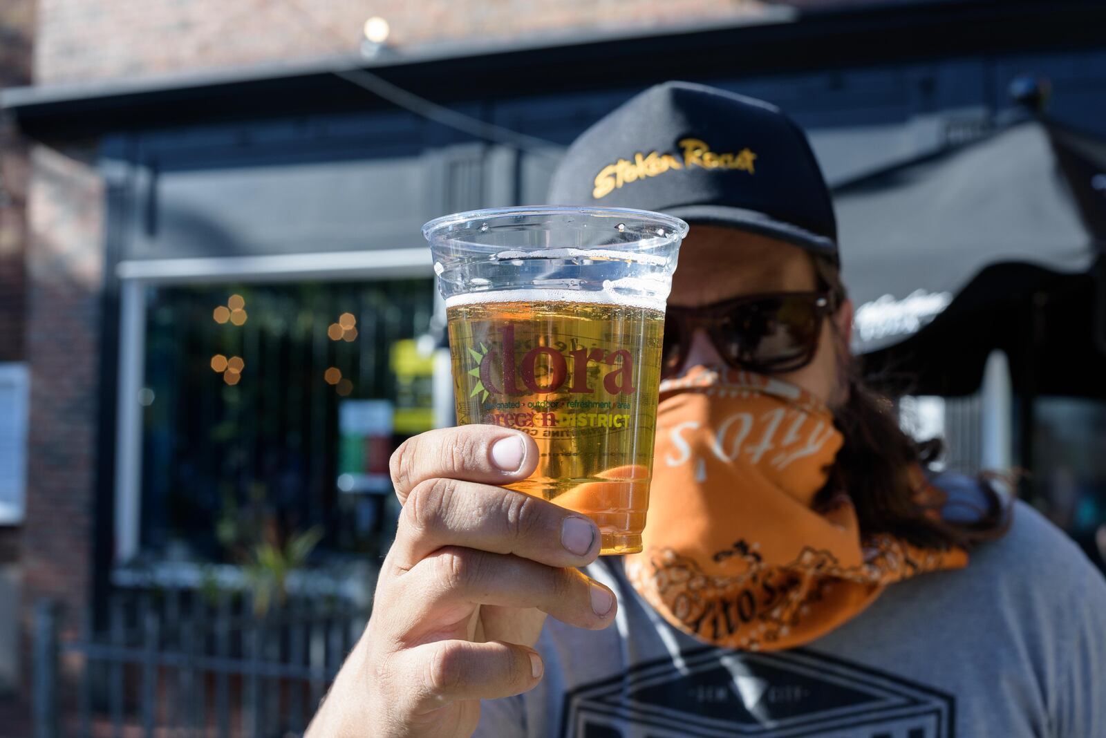 The Oregon District's Out on 5th weekend event on Saturday, September 5, 2020. Labor Day weekend was the debut of The Oregon District's new Designated Outdoor Refreshment Area (DORA) and the Out on 5th program.  TOM GILLIAM/CONTRIBUTING PHOTOGRAPHER