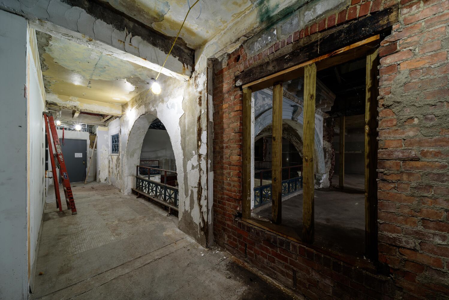 PHOTOS: The Dayton Arcade’s North Arcade awaits Phase 2 of construction