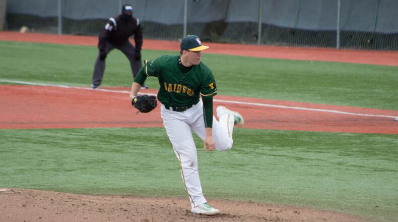 Wright State pitcher Zane Collins. Allison Rodriguez/CONTRIBUTED