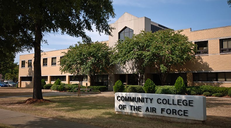 The Community College of the Air Force is a federally-chartered academic institution that serves the Air Force’s enlisted total force. (Contributed photo)